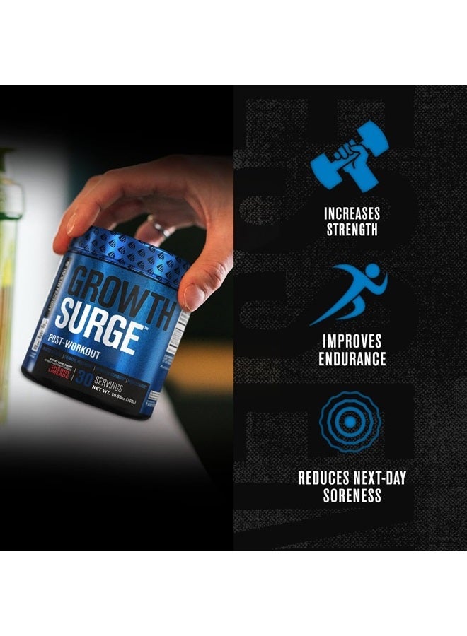 Jacked Factory Growth Surge Creatine Post Workout w/L-Carnitine - Daily Muscle Builder & Recovery Supplement with Creatine Monohydrate, Betaine, L-Carnitine L-Tartrate - 30 Servings, Swoleberry  - Image 4