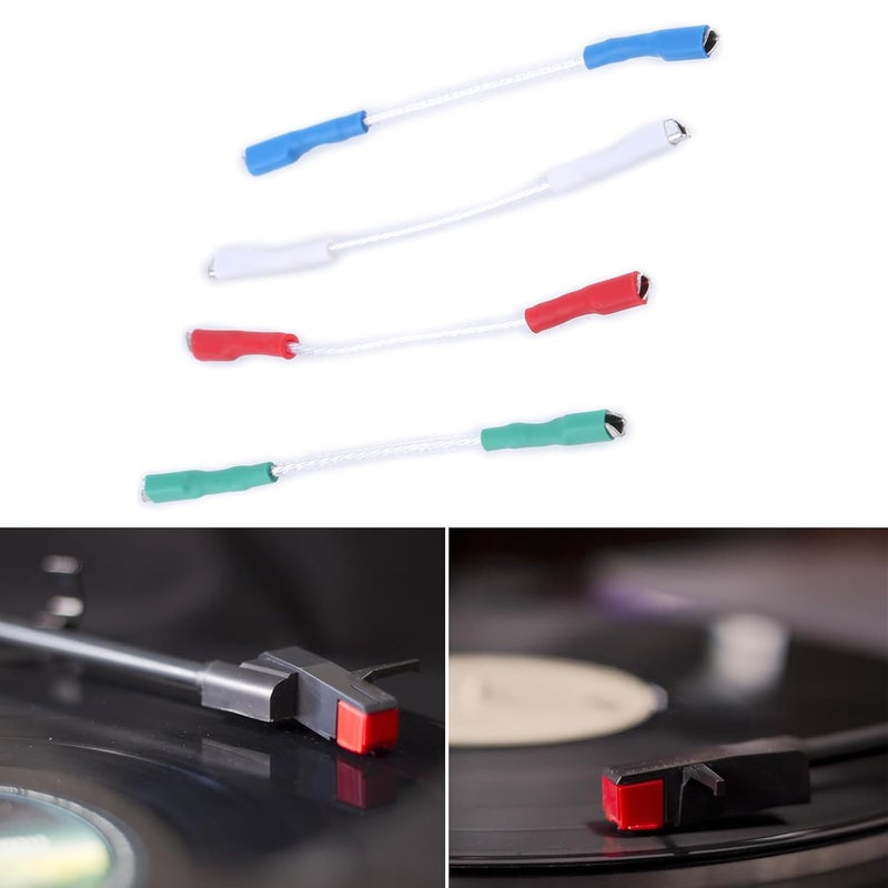 Phonograph Turntables Headshell Cable Wire for Enhances Sound Phonograph Turntables Tonearm Cables - Image 2