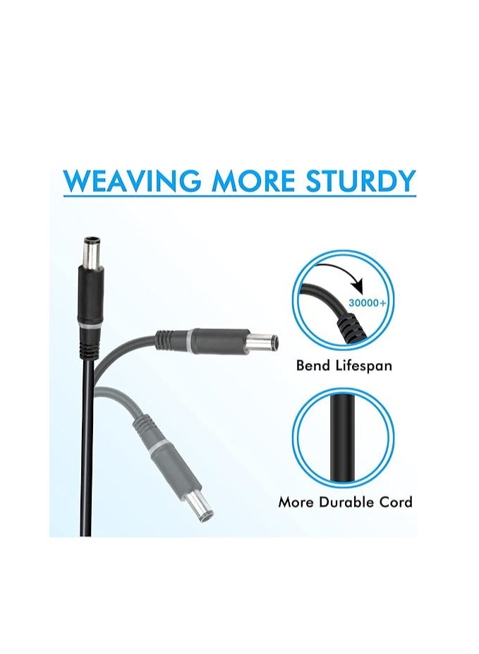 240W 180W AC Adapter Charger Fit for Dell Alienware Laptop Charger 13 15 17 R1 R2 R3 R4 Series,X51 M15 M17 M17X M18X Area-51m G5 G7 PA-9E,Dell Precision M6800 6700 M6400 M6500 M6600 Power Supply Cord - Image 4