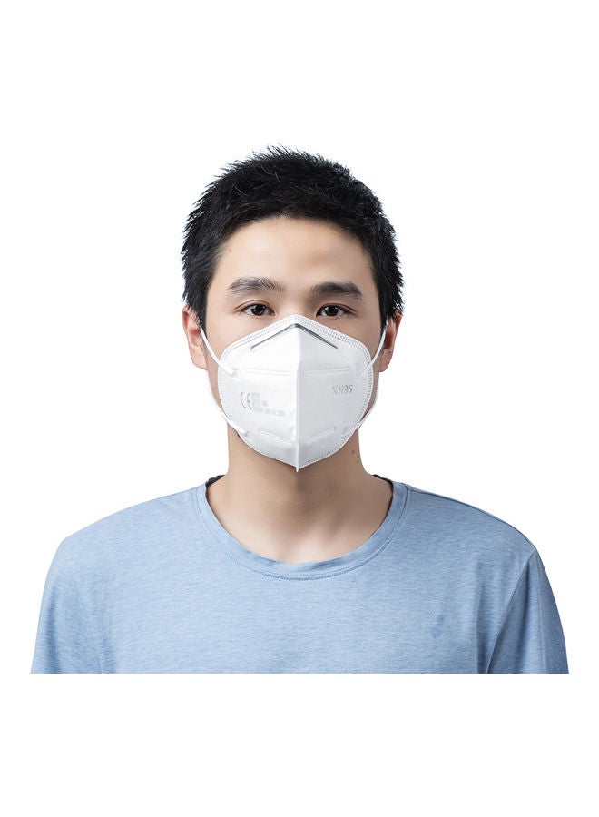 نيبمينينت عبوة كمامات مطاطية KN95 ب4 طبقات للاستخدام مرة واحدة مكونة من 10 قطع - Image 3