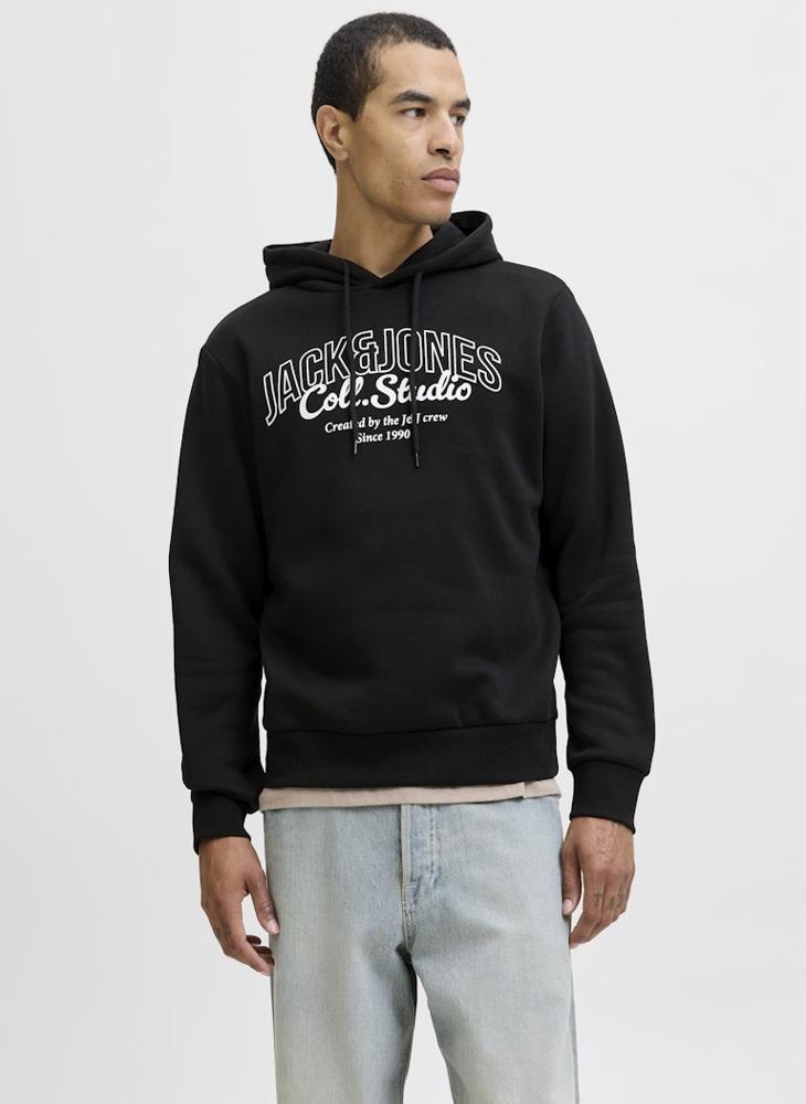 JACK & JONES Logo Pullover Hoodie - Image 1