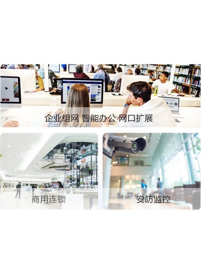 H3C 5-Port Gigabit Switch, Unmanaged Enterprise-Grade Switch, Monitoring Network Cable Splitter, Home Dormitory Splitter, Mini S5G-U - Image 3