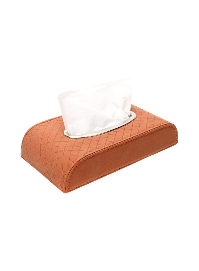 LAWAZIM Car Tissue Box - Storage Box Armrest Seat Napkin Organizer Interior Accessories Tissue Dispenser for Car, Office, Home, Desk, Travel, and Daily Use - Ideal for Organized Access - Image 1