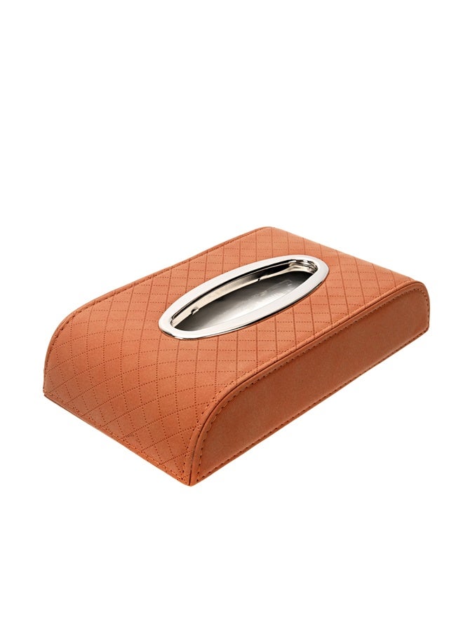 LAWAZIM Car Tissue Box - Storage Box Armrest Seat Napkin Organizer Interior Accessories Tissue Dispenser for Car, Office, Home, Desk, Travel, and Daily Use - Ideal for Organized Access - Image 3