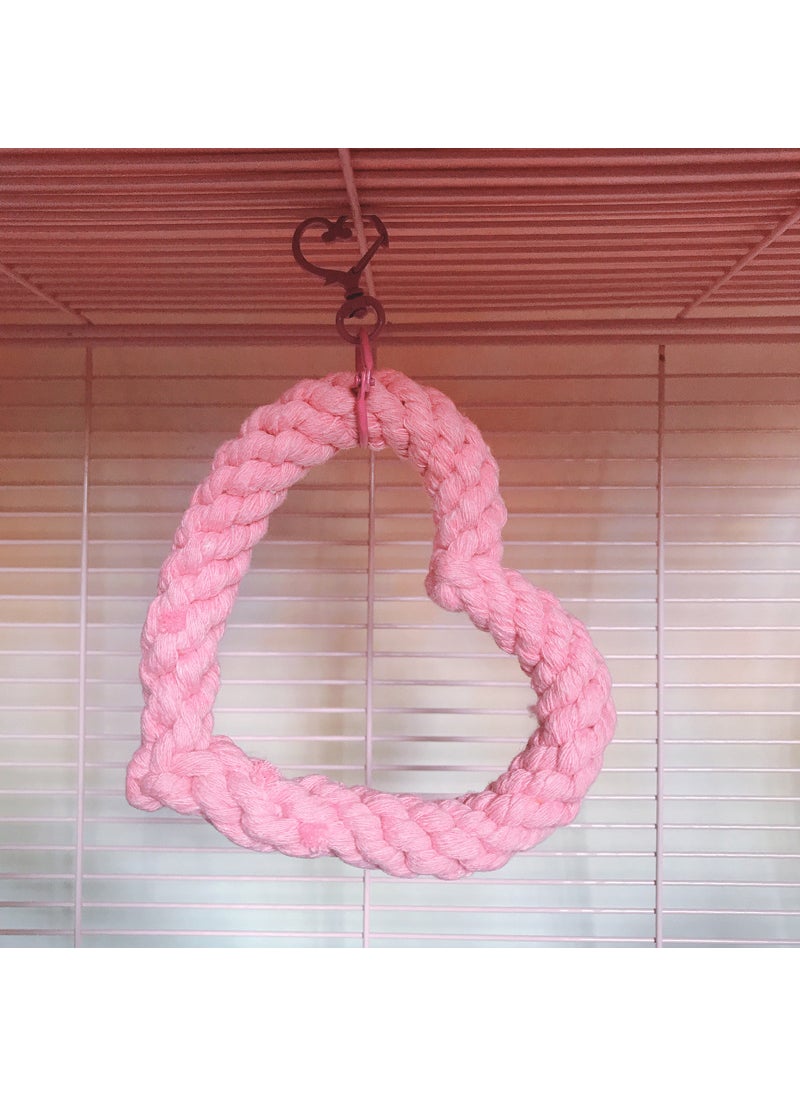 Honey sugar glider toy hanging three-ring climbing rope Golden Bear squirrel swing can hang honey Kangoo suppliesPink Love Pink Love - pzsku/ZF1BC5708516FF8054EBDZ/45/_/1720114829/f9c89268-7bab-4c92-9f00-0065c3daba81