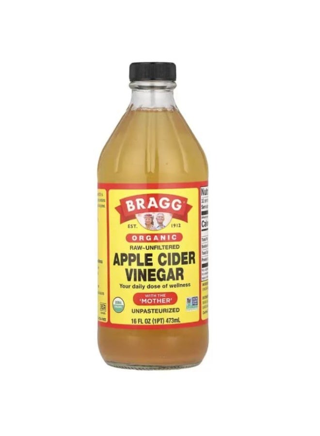 Bragg Organic Apple Cider Vinegar Unpasteurized 473ml