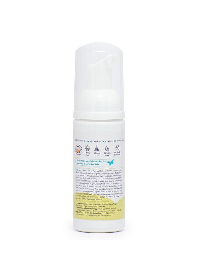 CITTA Gentle Foaming Baby Shampoo- 0-10 Years | Tear-Free Baby Shampoo For New Born | Dermatologist Approved | Prevents Cradle Cap | Natural Baby Shampoo For Kids With Coconut, Olive And Oats | Baby Products | Now In 50 Ml  - Image 2