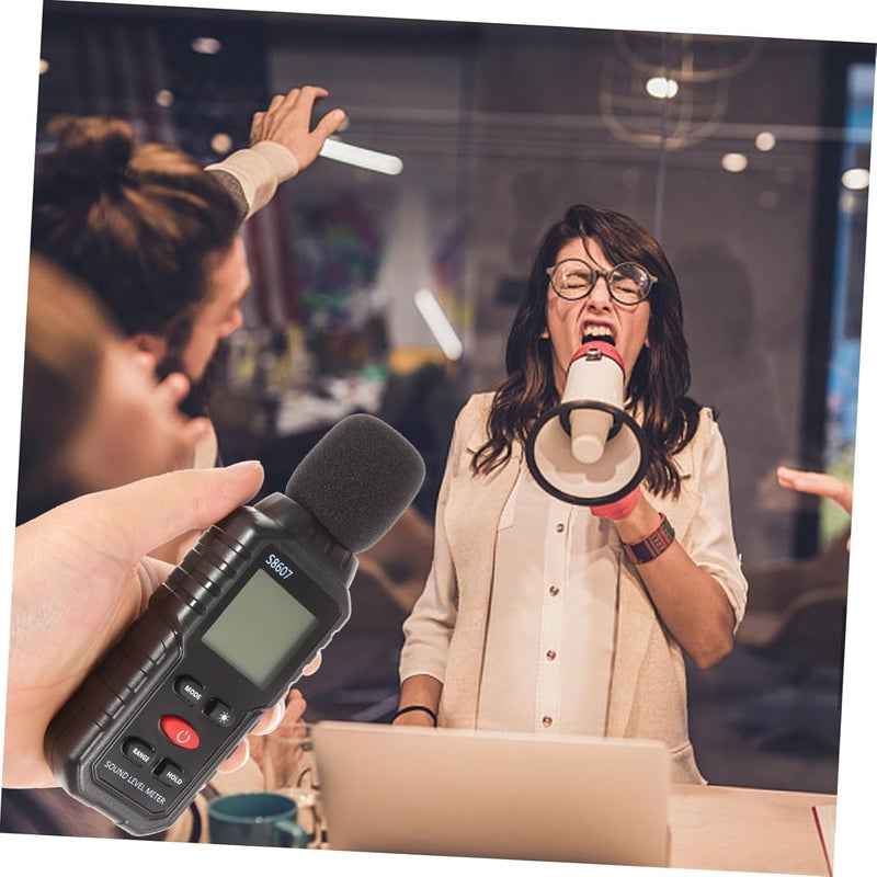 مقياس مستوى الصوت الرقمي بالديسيبل جهاز قياس الضوضاء المحمول خفيف الوزن - Image 4