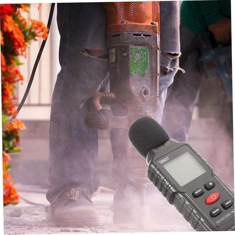 مقياس مستوى الصوت الرقمي بالديسيبل جهاز قياس الضوضاء المحمول خفيف الوزن - Image 5