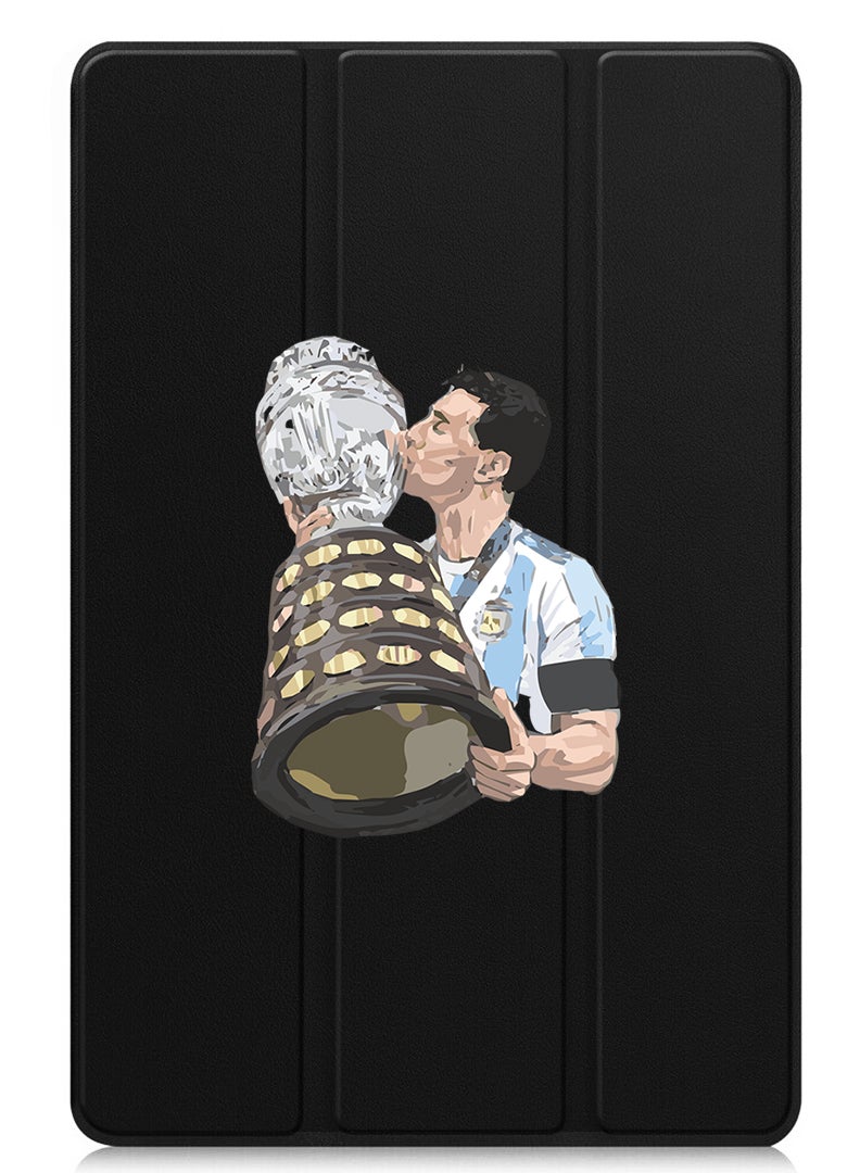 Theodor Protective Flip Case For Xiaomi Pad 7 & Xiaomi Pad 7 Pro With Trifold Stand Auto Wake Sleep Shockproof Cover - Messi - Image 1