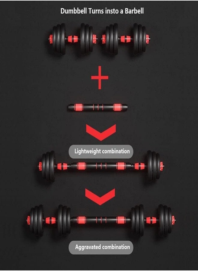 Fitness World Dumbbell set with adjustable weights, 10 kg  - Image 5
