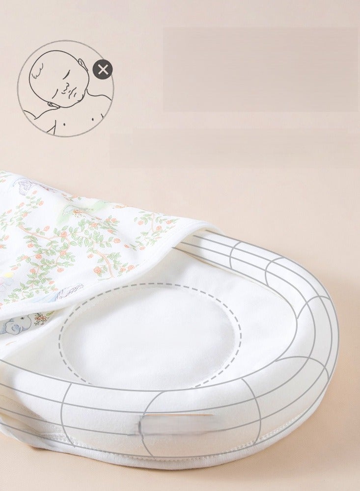 Y&D Premium Soft Cotton Baby Swaddle Blankets, Unisex Baby Blanket Wrap for Newborn Baby Boys Girls, Skin Friendly Wearable Swaddling Sleep Sack Calms Startle Reflex (Planet, White, 0-3 Months) - Image 5