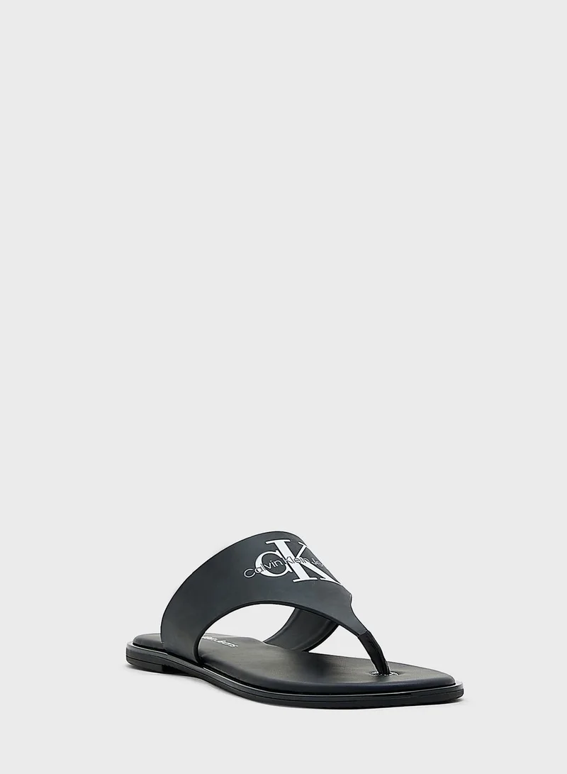 Calvin Klein Jeans Slip-On Flat Sandals