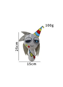 Y&D Sprunki Plush Toys, Sprunky Wenda & Gray Plushies Pillow Stuffed Animal Figure Dolls for Game Fans Gifts for Kids  - Image 1