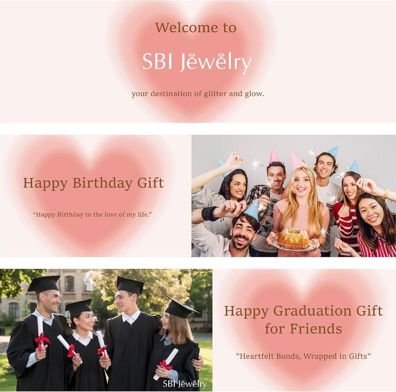 SBI Jewelry 17-21 cm Silver Snake Chain Bracelet for Women Minimalist Anniversary Charm Gifts Love Heart Bracelet Birthday Anniversary - Image 5