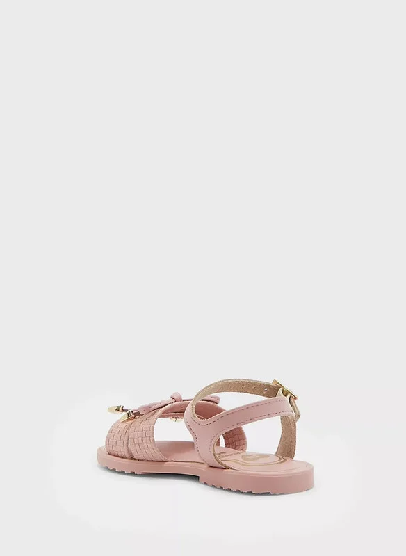 موليكينها MOLEKINHA Sandals with Back strap For Infant Girls, Pink