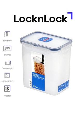 LocknLock 1.5L Rectangular Tall Airtight Food Storage Container - BPA-Free, Microwave, Freezer, and Dishwasher Safe - pzsku/ZF1BCD22139FC7841EB1FZ/45/1750317554/ecc7e299-c747-4e2e-8419-a35541df0fa7