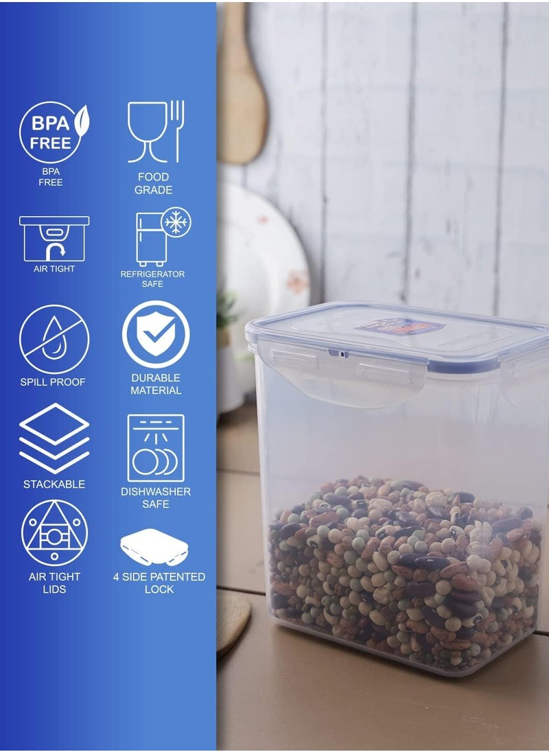LocknLock 1.5L Rectangular Tall Airtight Food Storage Container - BPA-Free, Microwave, Freezer, and Dishwasher Safe
