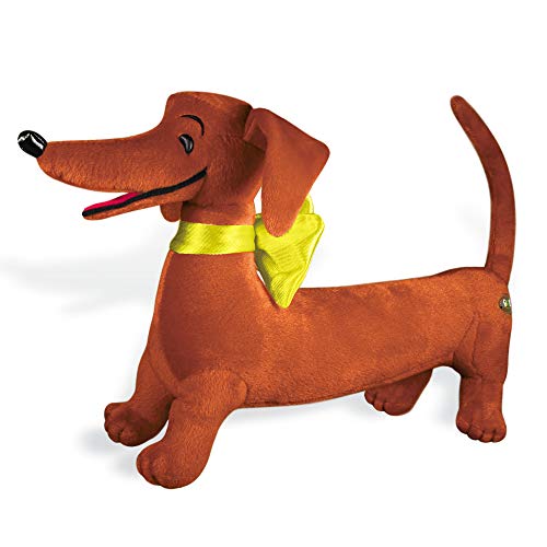 YOTTOY Classics Collection | H.A’s Pretzel Soft Stuffed Animal Bendable Dog Plush Toy – 14” - Image 1
