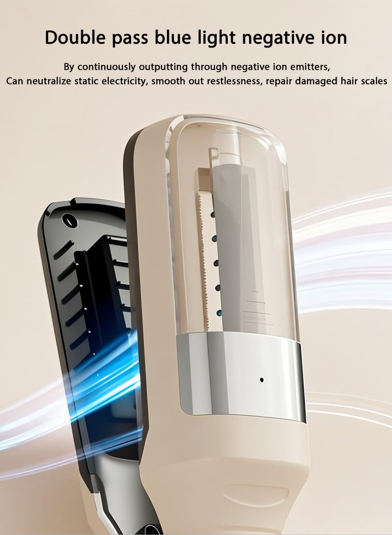 Jourvent 2 in 1 Hair Straightener Hair Split Ends Trimmer，Cordless Split End Hair Trimmer for Broken, Frizzy, Dry & Brittle Split Ends, Automatic Electric Hair Clipper for Home or Salon, No Loss of Length, Hair Care for Men & Women - Image 5