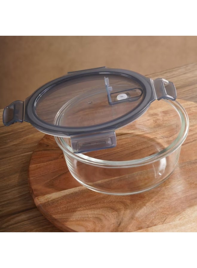 Pan Home Luka Round Food Container 950Ml -Clear - Image 3