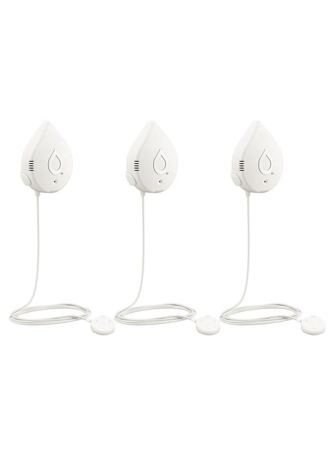 MOEN 920-005 Flo Smart Water Leak Detector, White, 3-Pack - Image 1