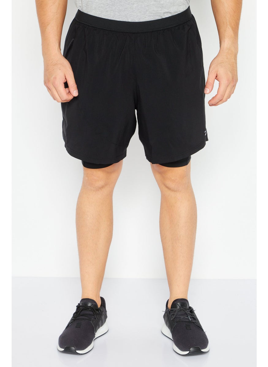 Reebok Men Sportswear Fit Training Short, Black  - Image 1