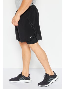 Reebok Men Sportswear Fit Training Short, Black  - Image 2