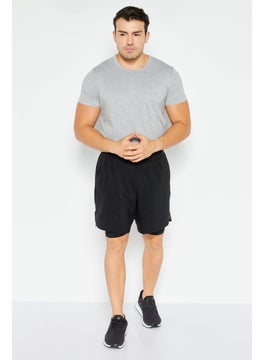Reebok Men Sportswear Fit Training Short, Black  - Image 4