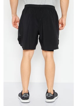 Reebok Men Sportswear Fit Training Short, Black  - Image 3