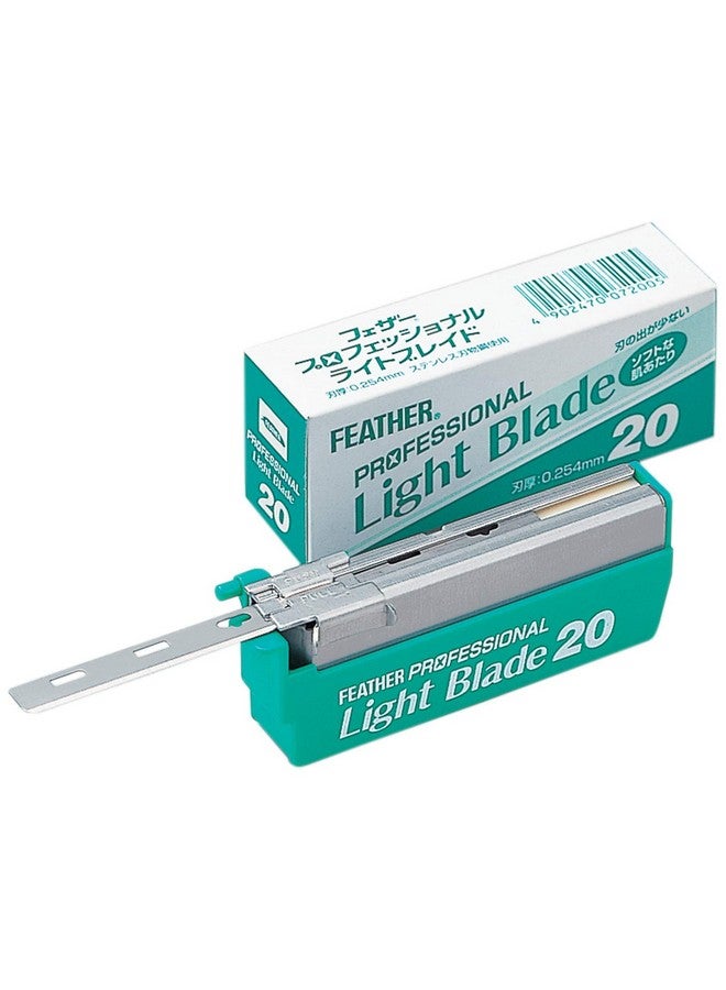 Feather Eather Artist Club Prolight Razor Blade 20 Count - Image 1