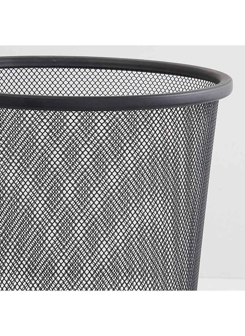 Portible Portible Metal Mesh Big Size Dustbin for Room for Kids Waste Paper Basket Pack of 1  - Image 2
