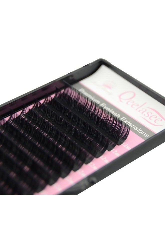 Qeelasee Faux Mink Eyelashes Eyelash Extension 0.07 C Curl 8-15mm Assort Mixed In One Tray Korean Silk Lash Extensions Supplies Fake Eyelashes - Image 2