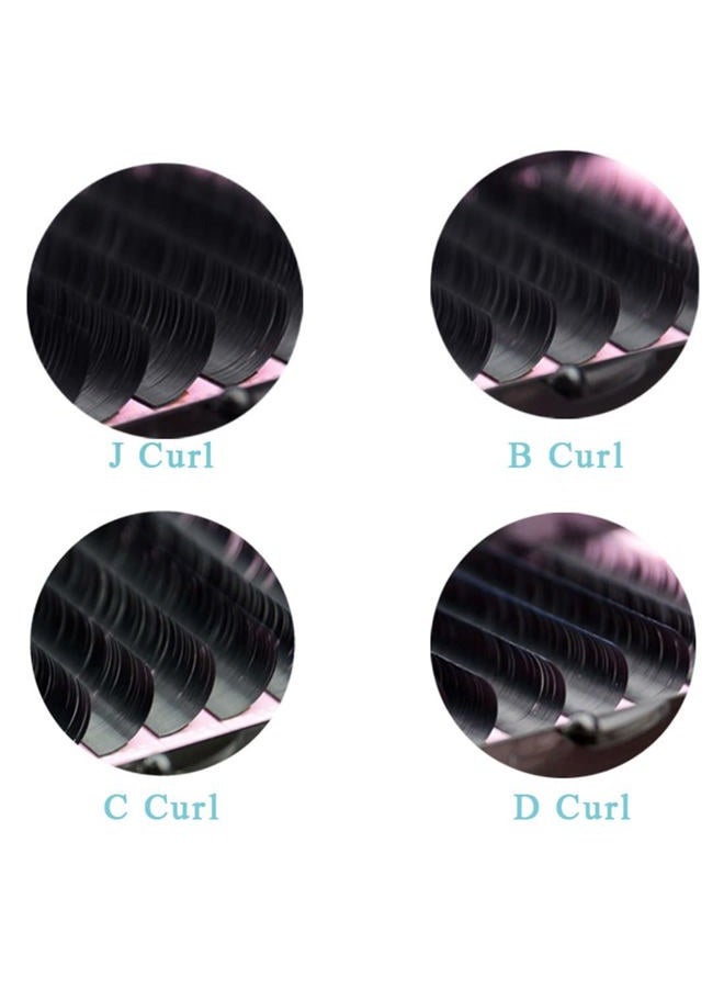Qeelasee Faux Mink Eyelashes Eyelash Extension 0.07 C Curl 8-15mm Assort Mixed In One Tray Korean Silk Lash Extensions Supplies Fake Eyelashes - Image 3