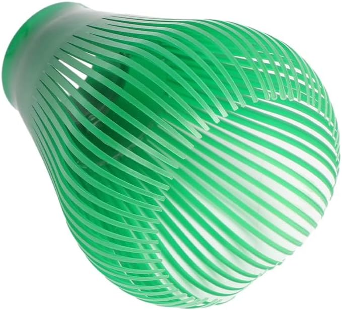 OUGETHER Resin Matcha Whisk Chasen Brush Tools for Matcha Green Tea Powder Reusable Powder Whisk with Whisk Holder Tea Ceremony (Green) - Image 4