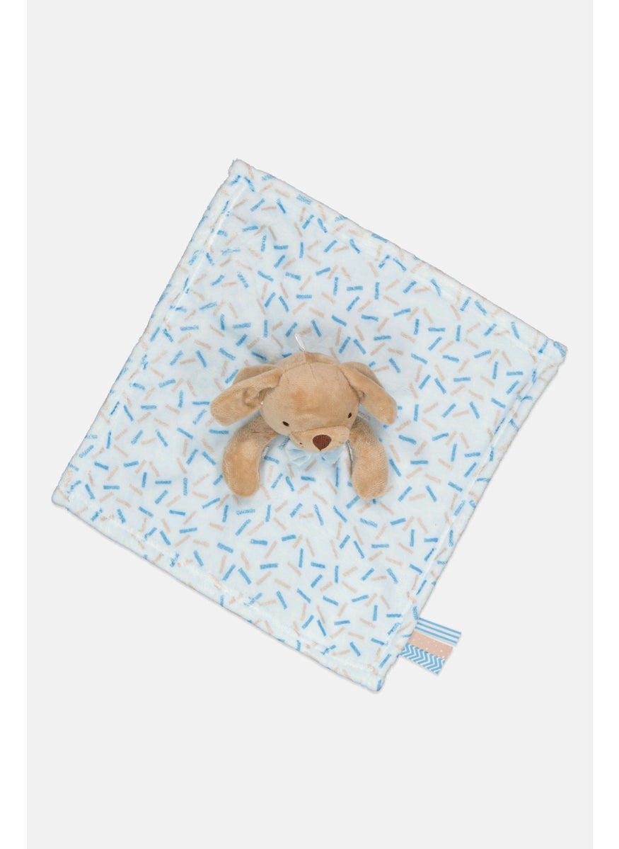 Snuggle Tots Toddlers Boy Dog Plush Blanket With Taggie, Multicolor  - Image 2