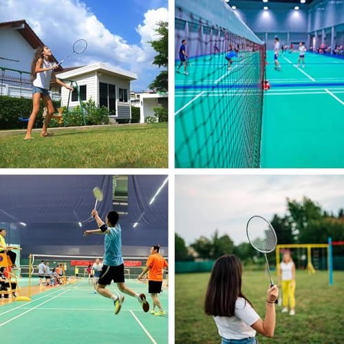 WNE Jaliwale Sports Nets Badminton net for Outdoor Indoor Tournament net & Practice Net Size 20ft X 2.5ft (High Density Polyethylene (HDPE)) - Image 4