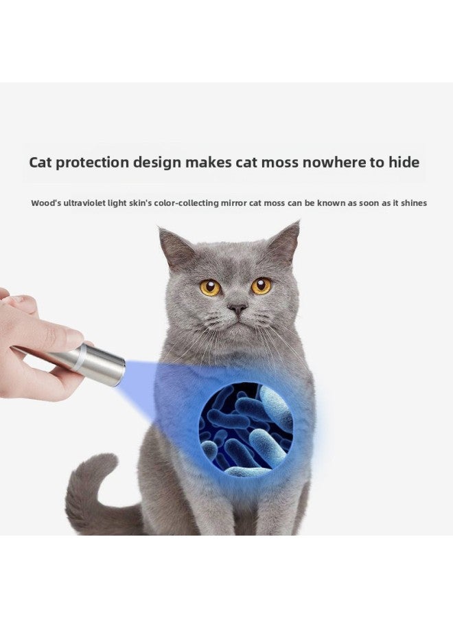 Cat Toy Laser Pointer Cat Ticker Infrared Cat Ticker USB Rechargeable Flashlight Self-hi Artifact Cat Supplies-Product Specifications:Usb Charging  Silver  - Image 4