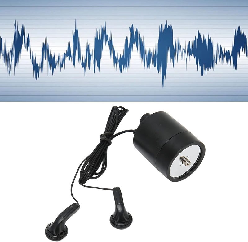 Sound Amplifier, Wall Microphone High Strength Voice Listen Detector Audio Ear Listening Device for Pipe Water Oil Leakage Through Wall Door Voice Tool - Image 3