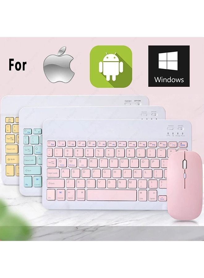 Y&D Bluetooth Keyboard Mouse for Apple Ipad 10.2 10.5 12.5 Inch Mini 5 - Image 5