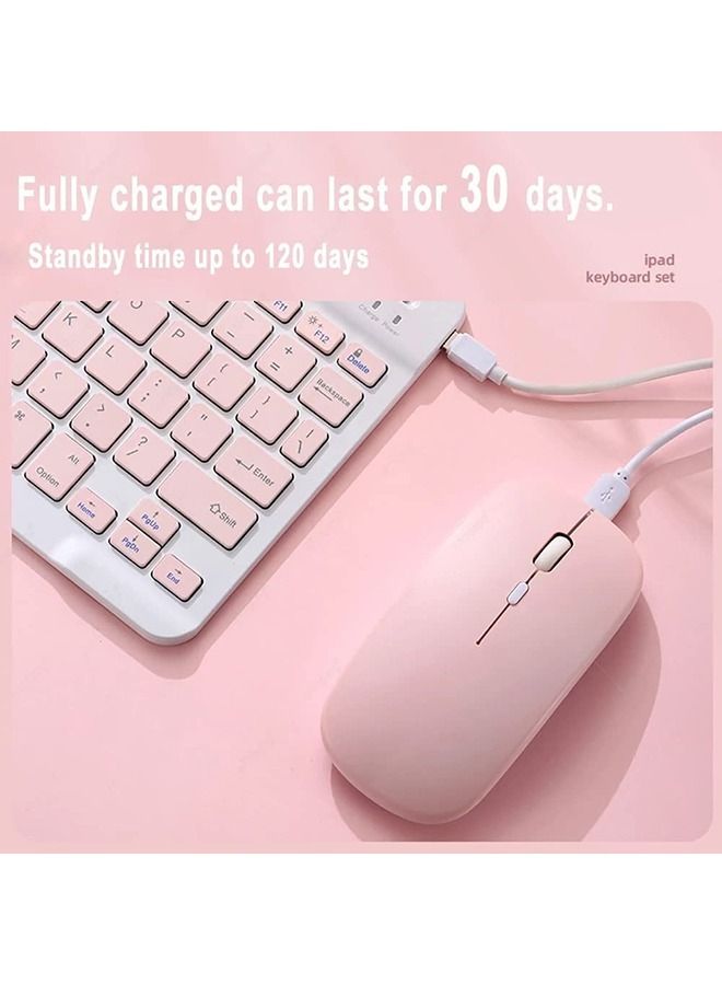 Y&D Bluetooth Keyboard Mouse for Apple Ipad 10.2 10.5 12.5 Inch Mini 5 - Image 2