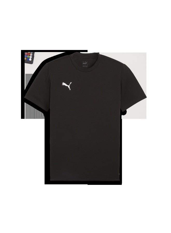 PUMA Teamrise Logo Jersey Puma Black-Puma Whi - Image 1