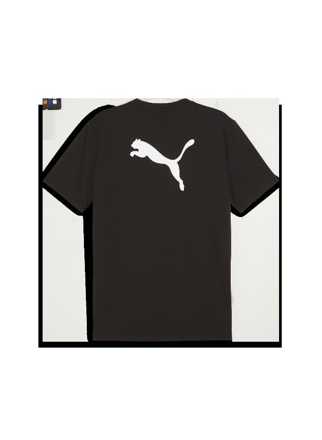 PUMA Teamrise Logo Jersey Puma Black-Puma Whi - Image 2