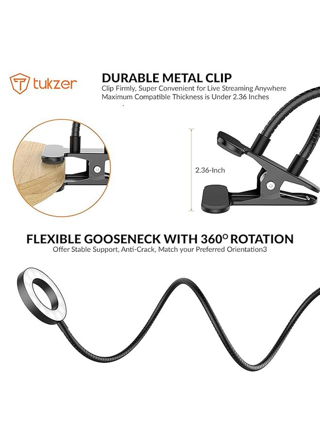 tuKZer Renewed -TZ-RL2 3.5" LED Selfie Ring Light  - Image 3