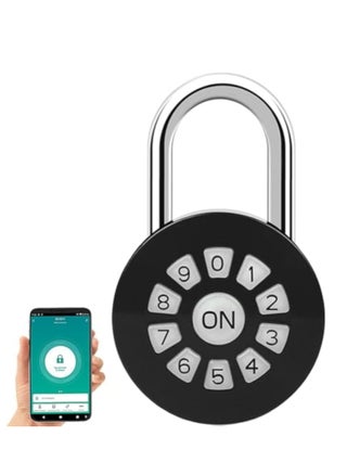 Smart Password Padlock, Combination Lock Waterproof, Password/Phone APP Control(iOS/Android) Padlock, Access Lock via Bluetooth & Pin Code, Lock Your Gate, Locker, and Storage - pzsku/ZF1BE1F19376B274F54E1Z/45/_/1717407639/21feaf82-5100-4866-9b0f-95878b71e415