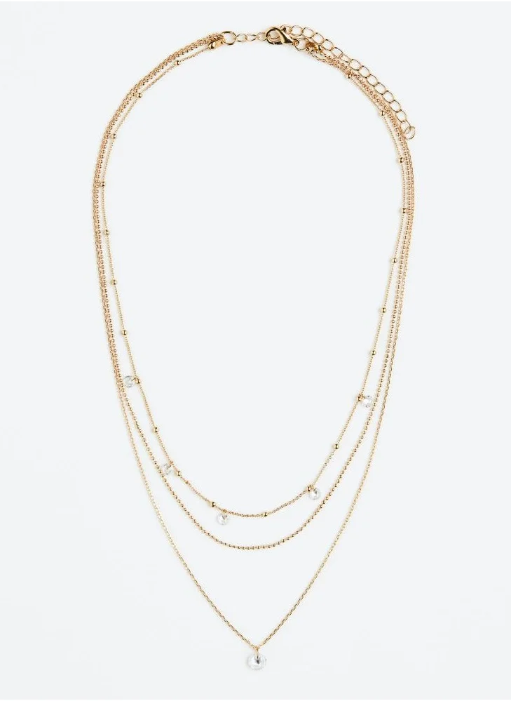 H&M Three-Strand Necklace