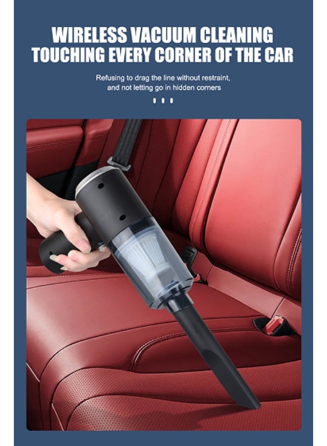 Wireless Portable Car Vacuum Cleaner - Handheld for Home and Car Use - Image 3