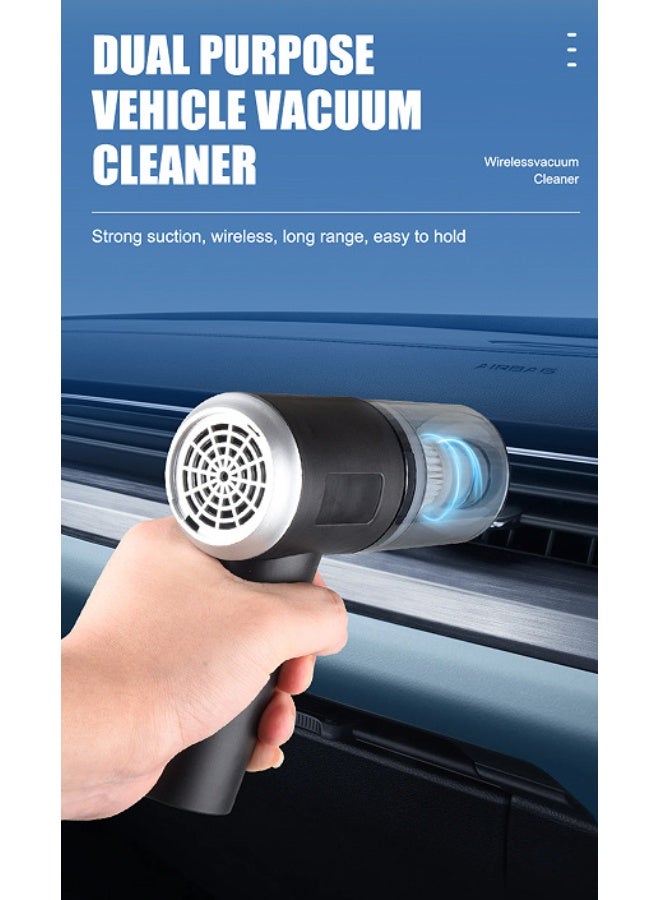 Wireless Portable Car Vacuum Cleaner - Handheld for Home and Car Use - Image 4