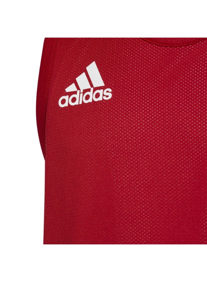 Adidas Y TMS REV JRS Red Originals Kids JERSEYS - Image 4