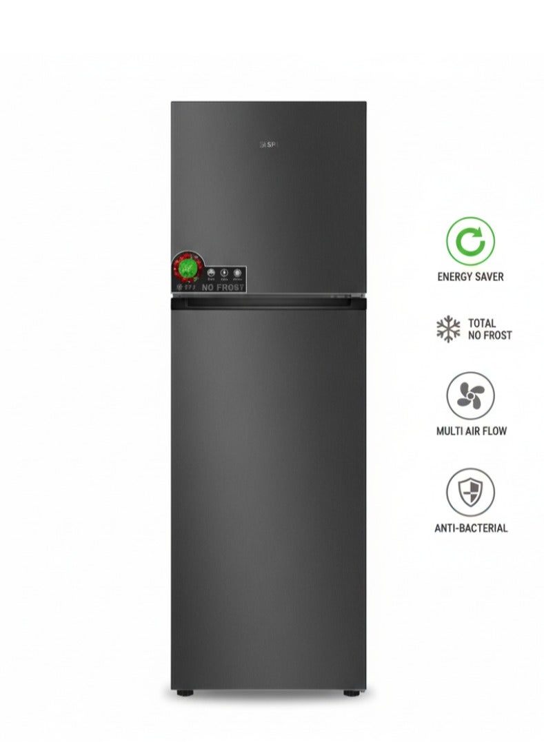 SPJ 350L Double Door Refrigerator TMSW350C – Large Capacity, Frost-Free, Energy-Efficient, Elegant Design - Image 1